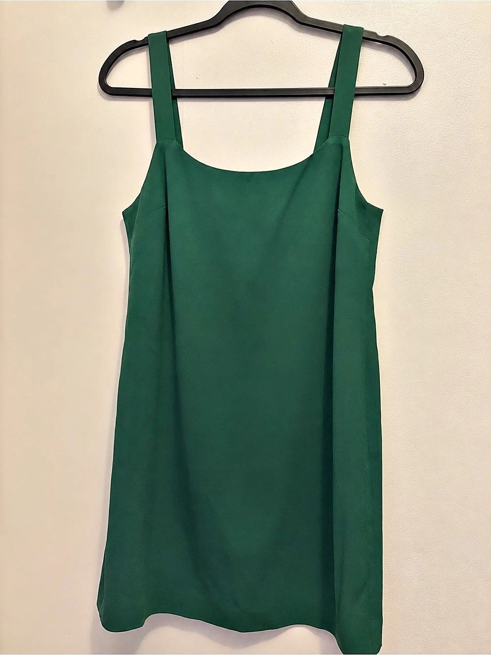 Babaton Squareneck Mini Dress Green